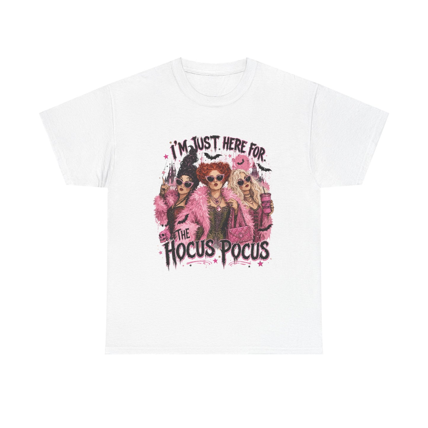 Hocus Pocus Tee – “I’m Just Here For The Hocus Pocus”
